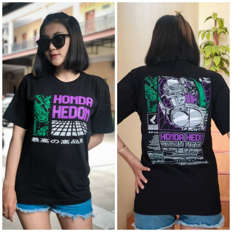 kaos original zonacb honda hedon / kaos zona cb official merchandise