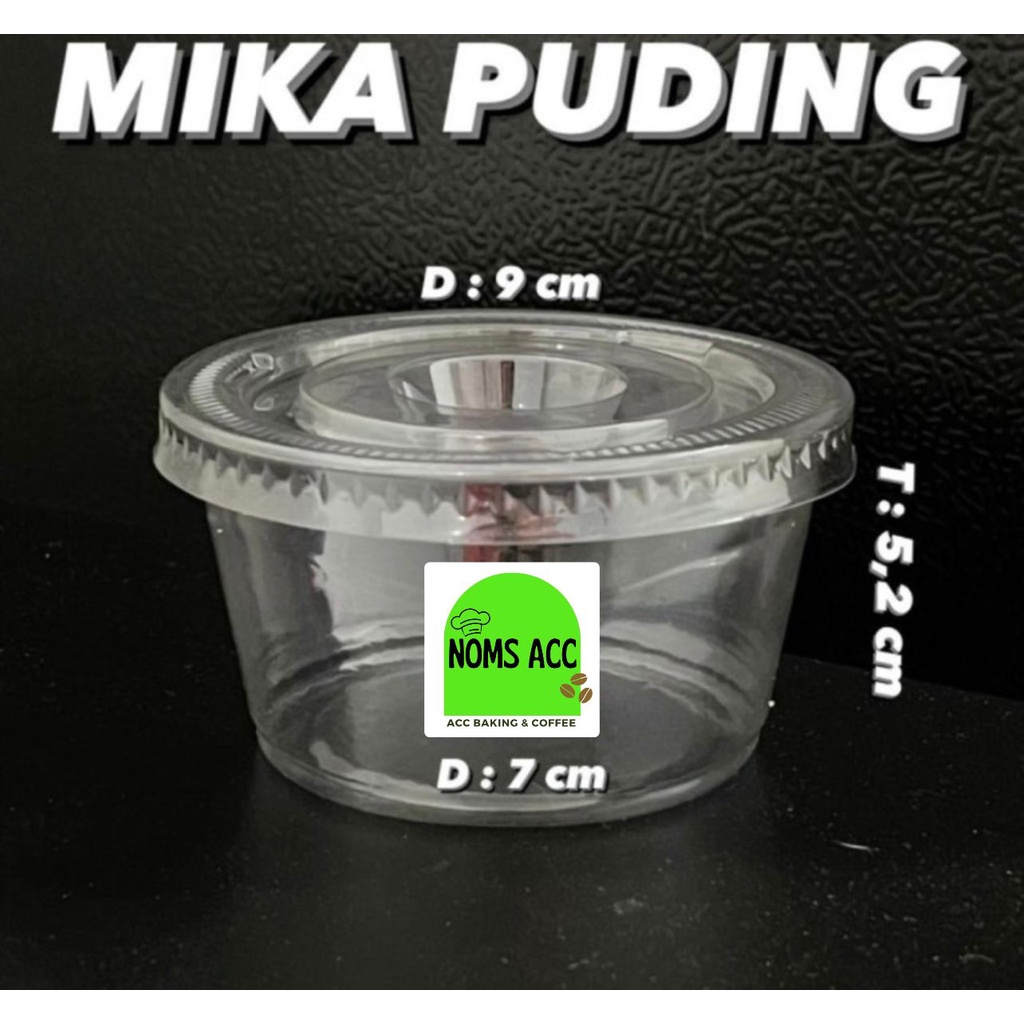 50 PCS MIKA PUYO 240 ML / MIKA PUDING / KOTAK PUDING / KOTAK PUYO / KOTAK AGAR AGAR / PUYO