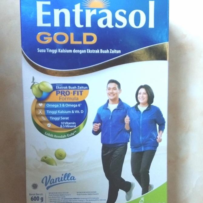 

[ COD ] Entrasol Gold Vanilla 600gr