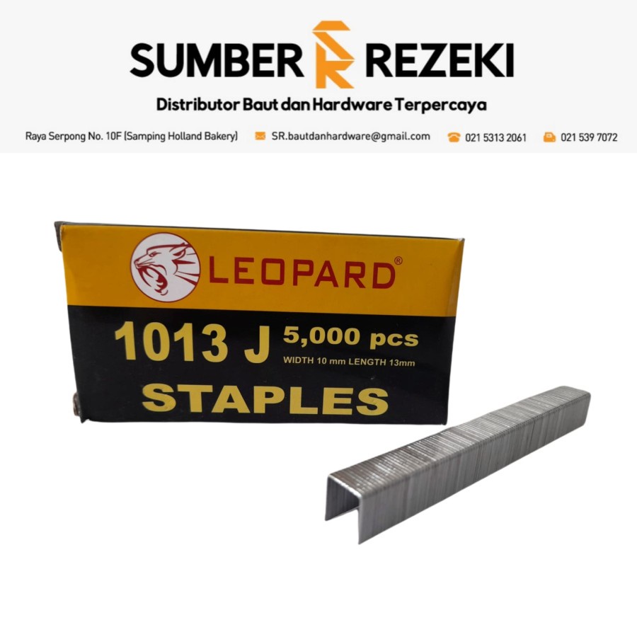 

Isi Paku Tembak Angin Leopard 1013J - Isi Staples 1013 J