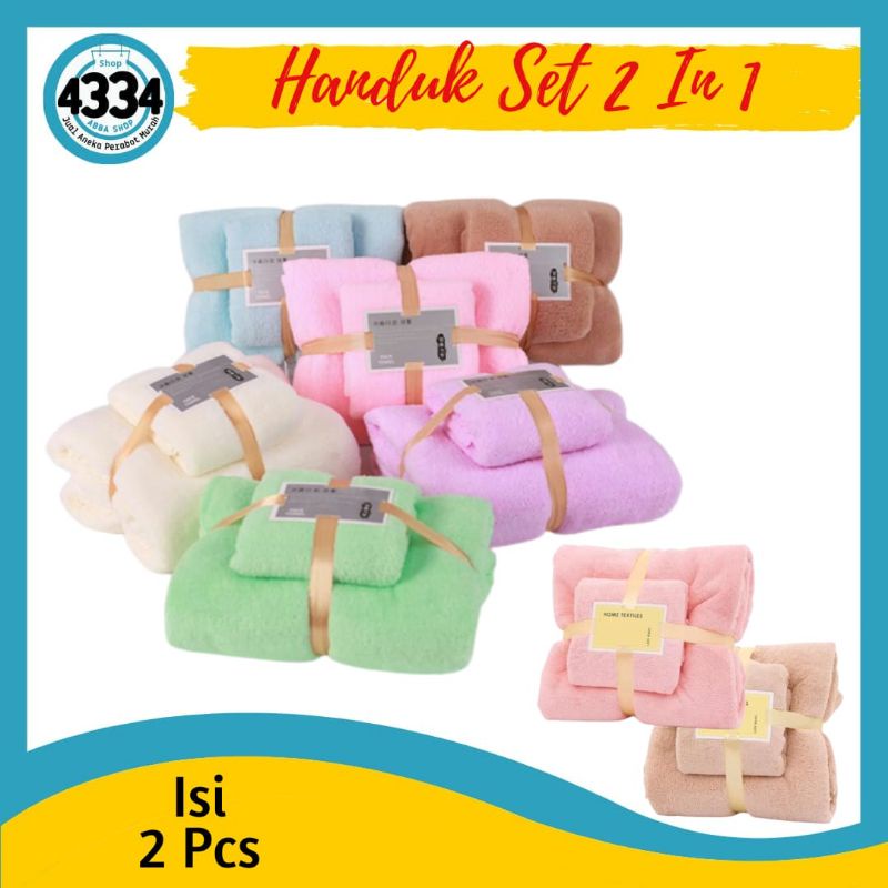 handuk set 2in1