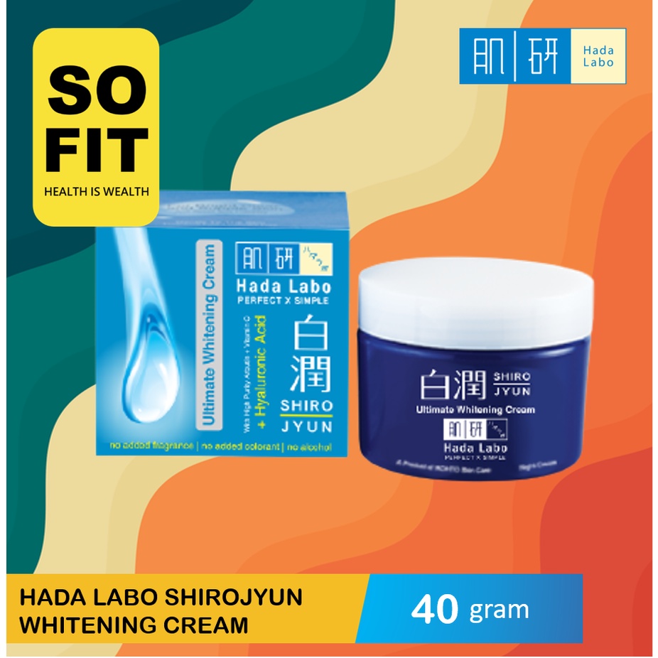 Hada Labo Shirojyun Ultimate Whitening Cream 40gr