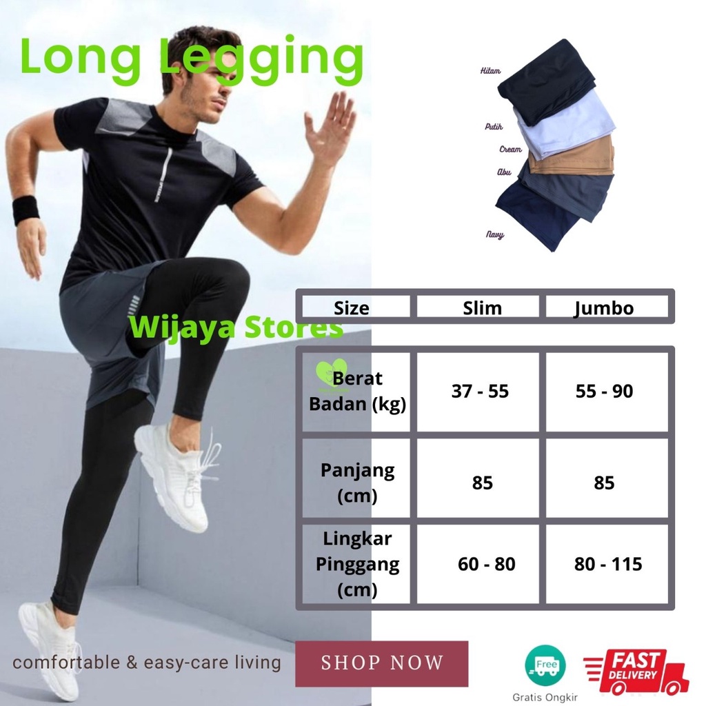 Compression Pants Quick Dry - Legging Panjang