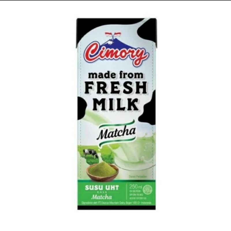 

Cimory UHT Fresh milk matcha 250ml