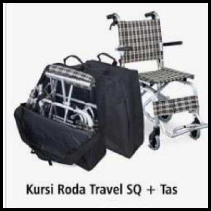 Kursi Roda Traveling Aluminium Crown Ky9003L Ky 9003 L