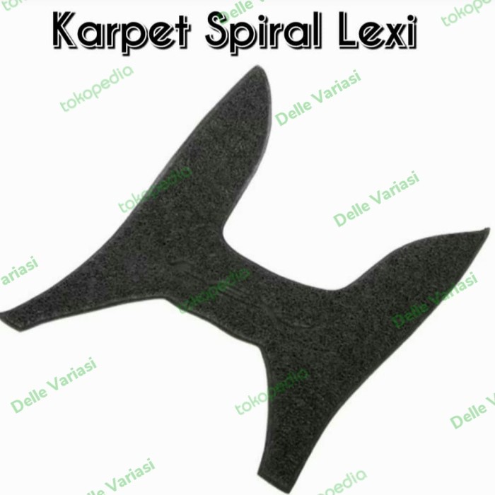 bordes karpet spiral bulu yamaha lexi nemo(M0I2) KARPET RASFUR BULU JUMBO LEMBUT TEBAL Taplak Meja B