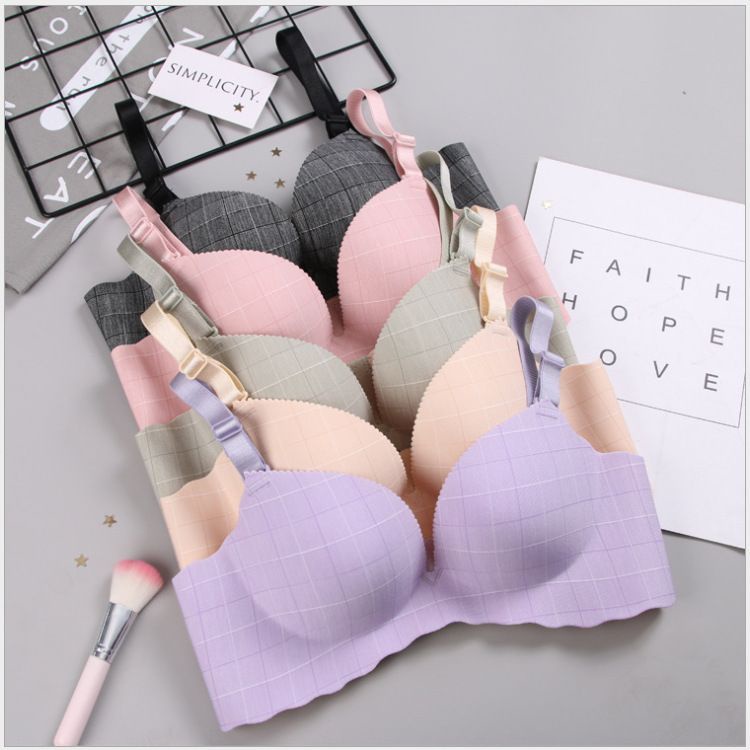 COD POS 1592 Bra Tipis Tanpa Kawat Bra Seamless Wanita