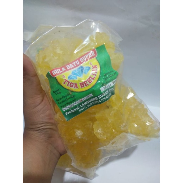 

Gula batu kuning kristal 1kg