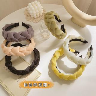 GO! BD949 BANDO NAGITA KEPANG BANDANA SCRUNCHIE ALA KOREA KOREAN HEADBAND TEBAL BESAR JALIN ORGANZA