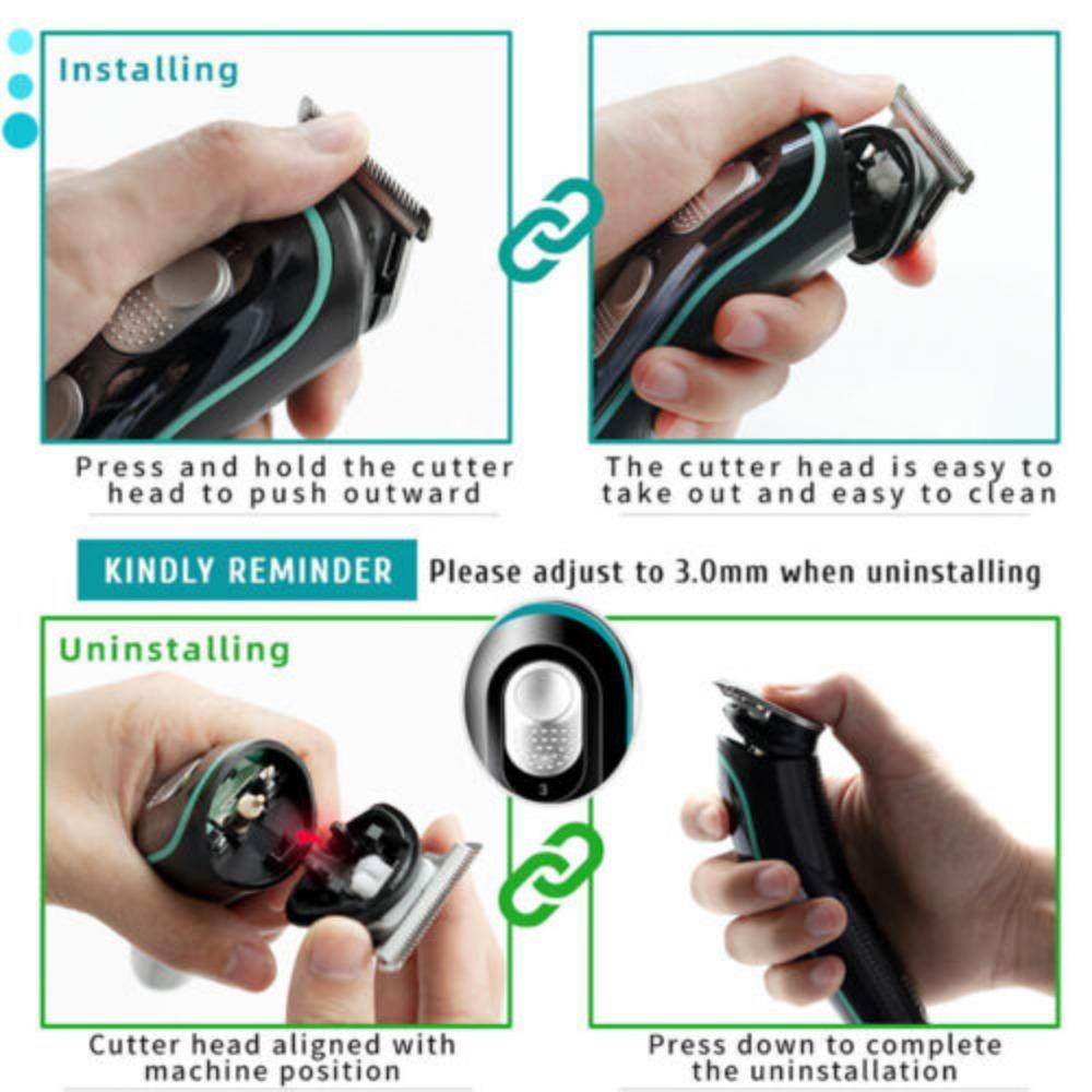 Preva Alat Cukur Rambut Salon Elektrik Cordless Potong Rambut