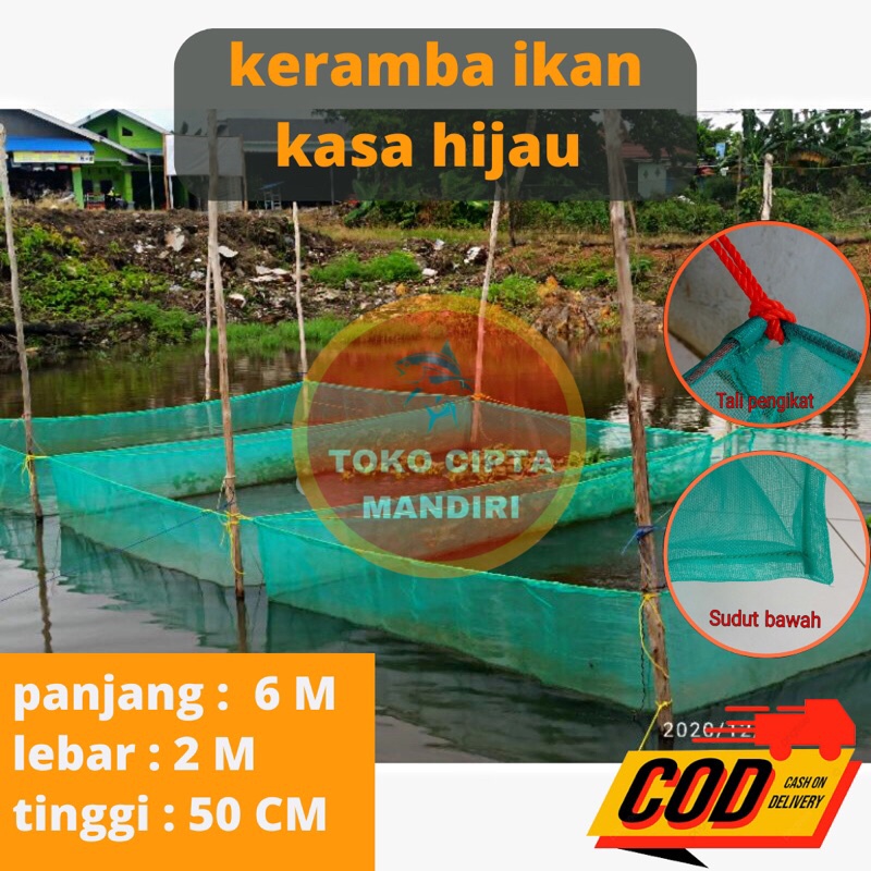 keramba ikan kecil keramba ikan larva 6x2x50 cm