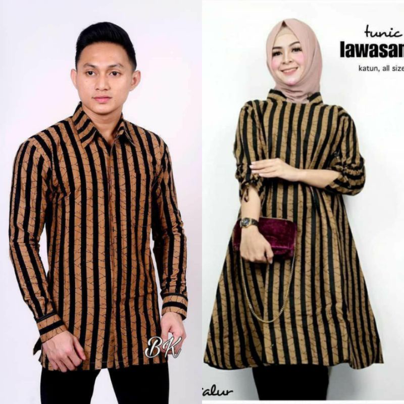 COUPLE BATIK DRES TUNIK BIG SIZE JUMBO M.L.XL.XXL.3XL.4XL.5XL.6XL.7XL.8XL.9XL.10XL