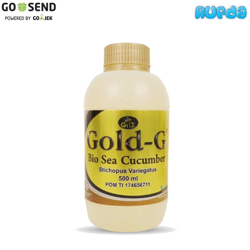 GNE 500ml Gold-G Gamat Bio Sea Cucumber Stichopus Variegatus Jelly Teripang Timun Laut