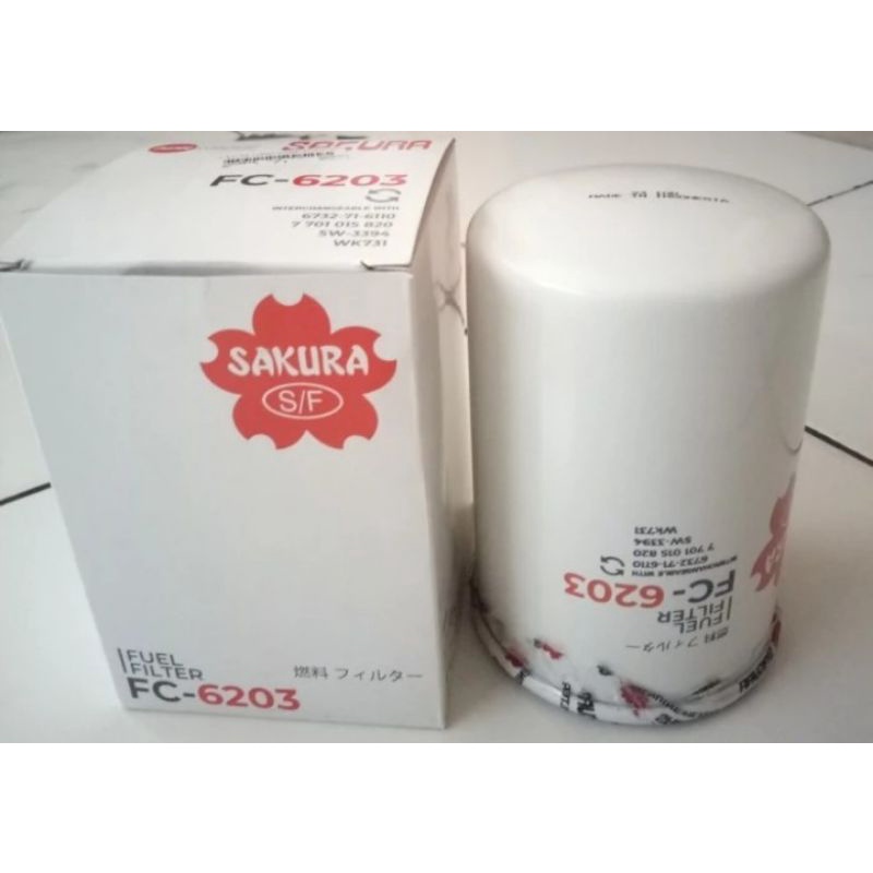 Fuel Filter / Filter Solar Volvo FL 10 WK-731 FC-6203  FC6203 FC 6203 Sakura