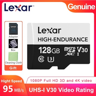 LEXAR Dress Mini Lengan Pendek Untuk WanitaLexar Memory Card Micro SDHC U3 32GB 64GB Class 10 U1 TF Card 128GB