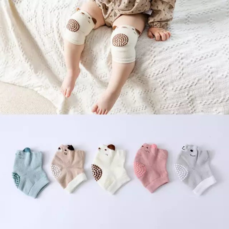 Pelindung lutut anak bayi motif binatang / Baby knee pad protector star