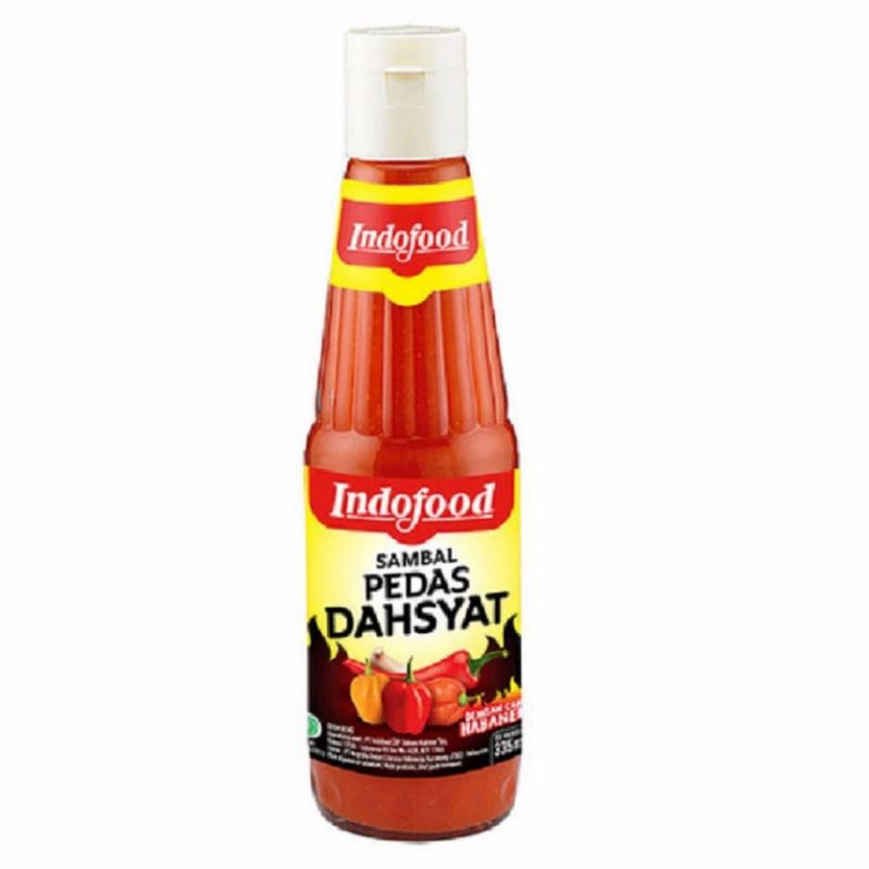 Indofood Saos Sambel Pedas Dahsyat 335 ml