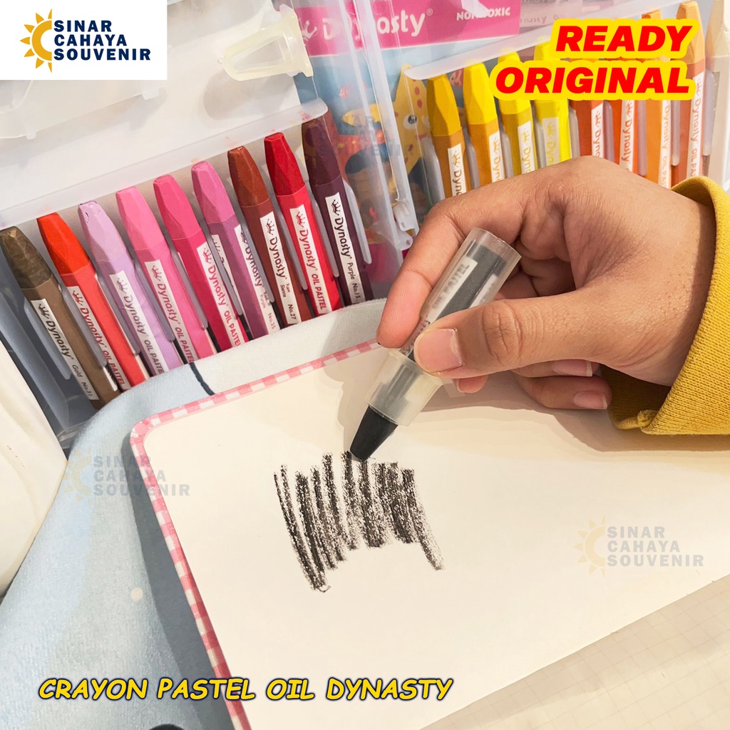 

Crayon Pastel Oil Dynasty | Krayon Menggambar Mewarnai Lukis ATK Sekolah Lucu Unik Murah Meriah