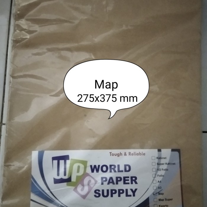 

Murah Amplop Coklat Map Uk. 29X40 Cm Terbatas