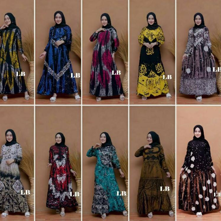 GAMIS RAYON TWILL || Original syar'i || DRESS VANESSA ANGEL –WED.18Oc22ž
