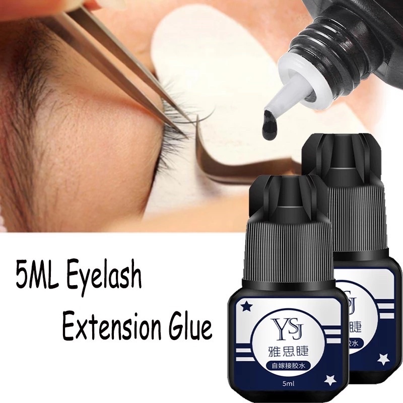 YSJ Glue Eyelash Extension Glue YSJ 5 ml Tidak Perih Tahan Lama Tidak Berbau