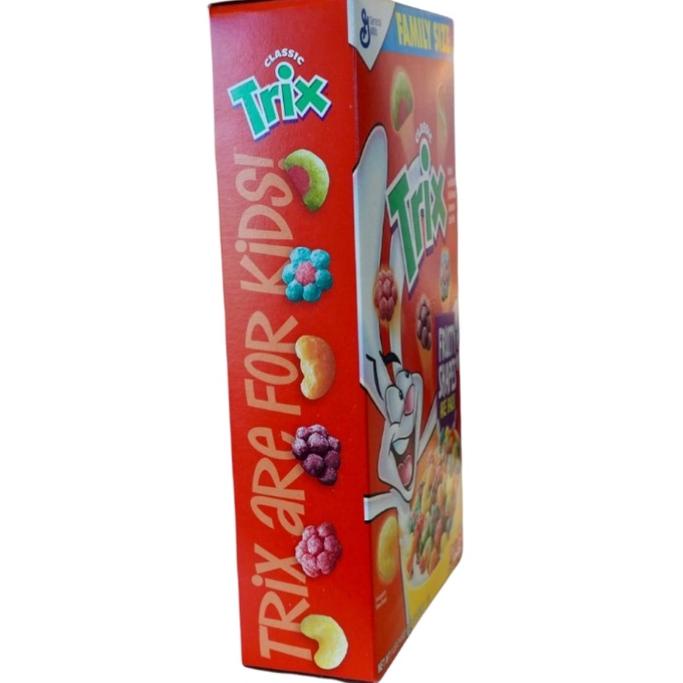 

Kilat Hemat--TRIX CEREAL CLASSIC | 6 FRUITY SHAPES 303 gram | GENERAL MILLS USA