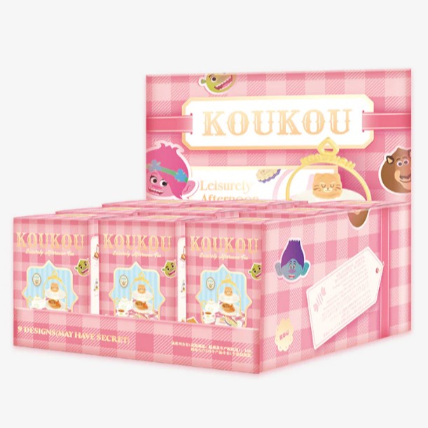 Pop Mart Dreamworks Koukou Leisurely Afternoon Tea 9 Model - MISP