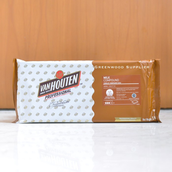 Van Houten Milk Compound Chocolate - 1Kg [Professional]