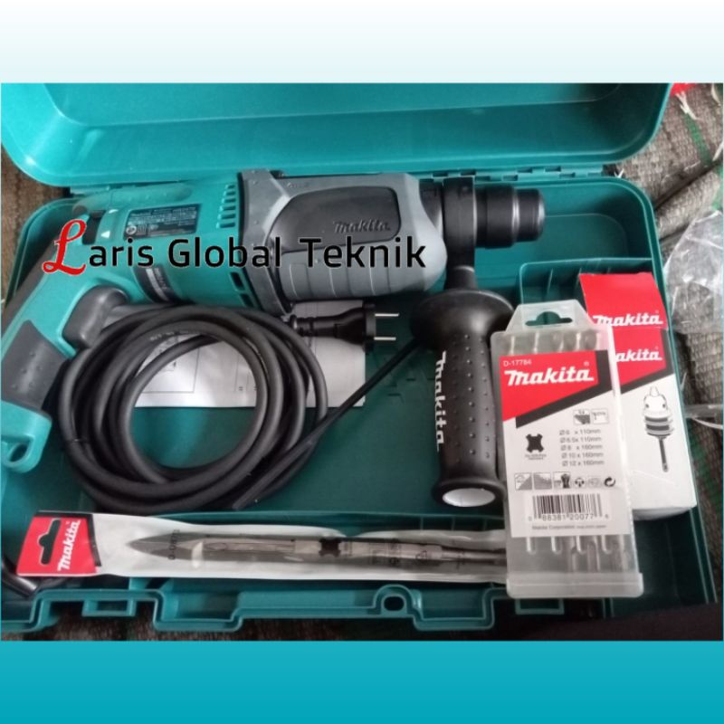 Mesin Bor Beton Tembok Bobok Makita HR2470/Rotary Hammer Makita hr2470