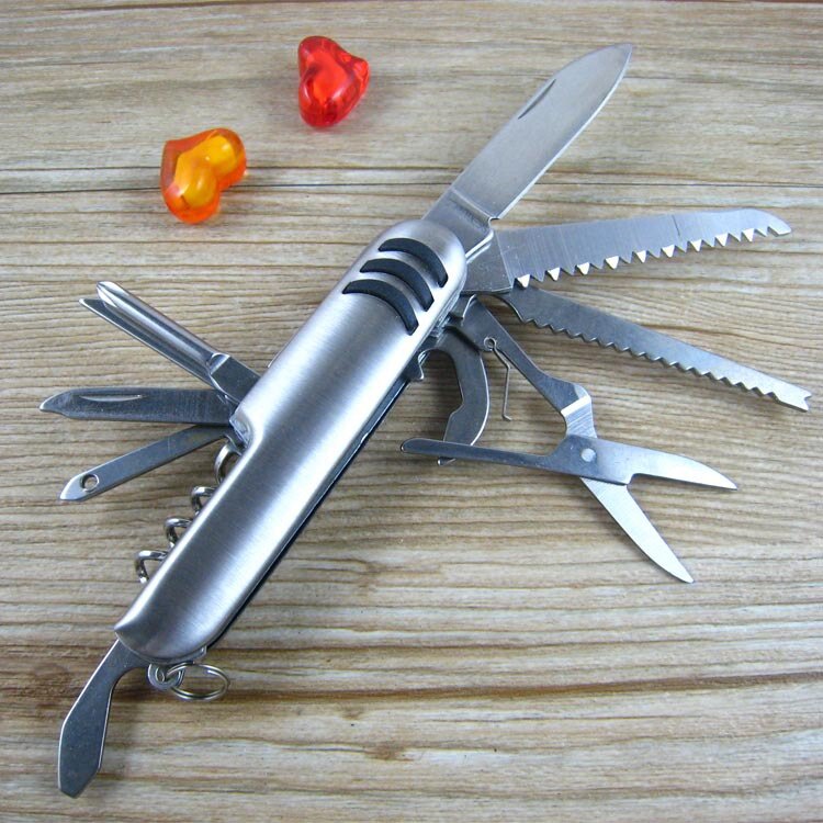 11 in 1 Swiss knife Alat Pemotong Pisau Pembuka Botol gunting Multifungsi Saku Multifungsi Portable  Sayur Multifungsi 12 in 1 Parutan Sayur Pengiris Buah Serbaguna