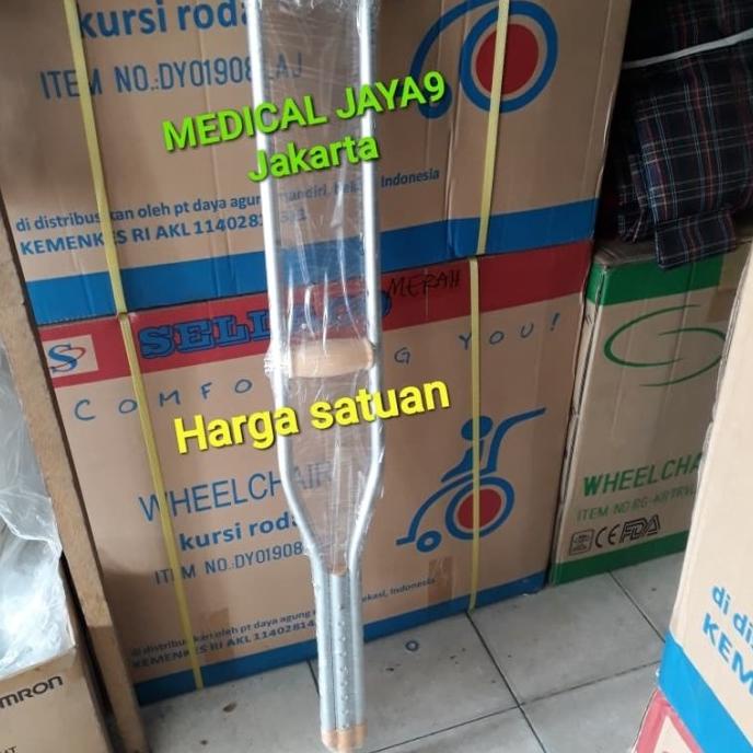 TONGKAT KETIAK TONGKAT KRUK CRUTCH KETEK KESELEO PATAH TULANG KAKI