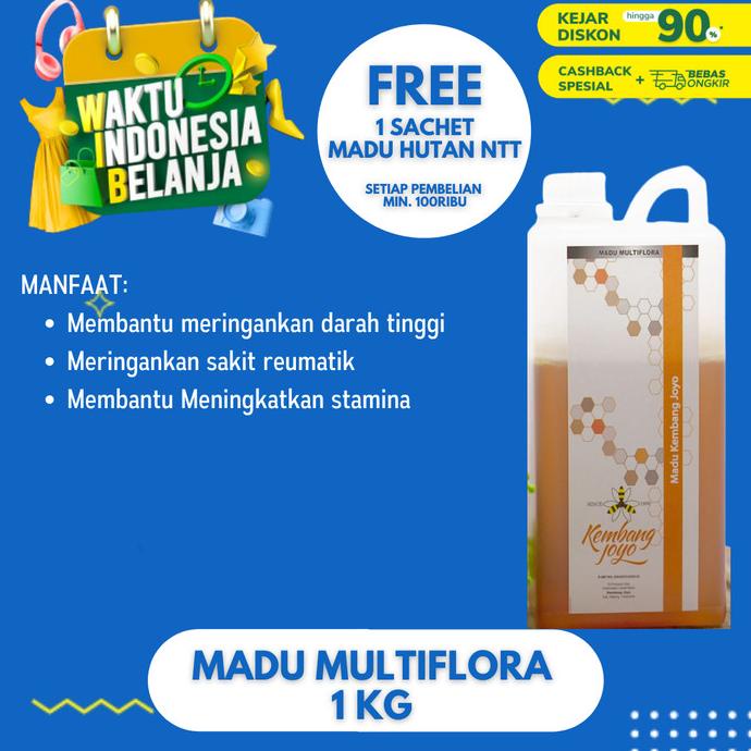 

[COD] Madu Kembang Joyo - Madu Multiflora 1 Kg [COD]