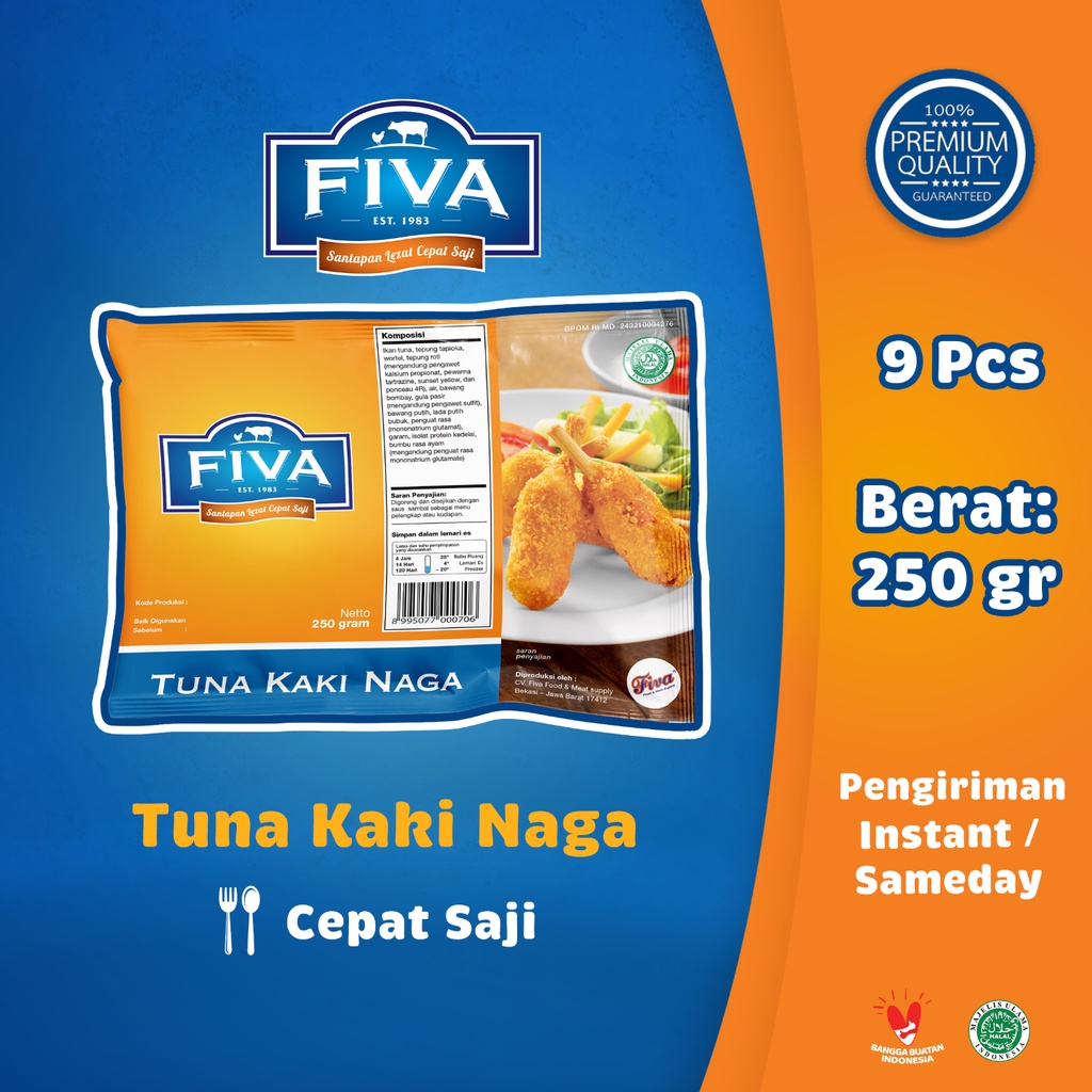 

FIVA Tuna Kaki Naga 250 gram