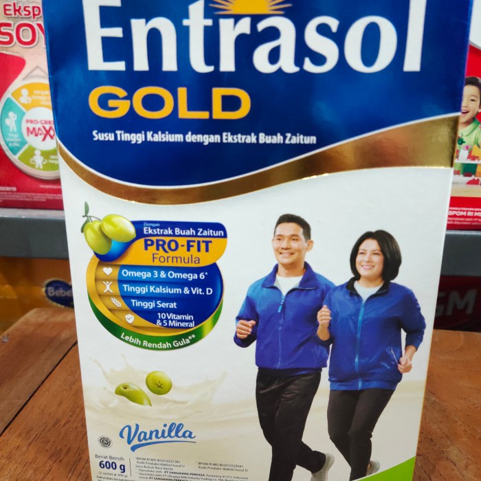 

entrasol gold 600 gr - Coklat