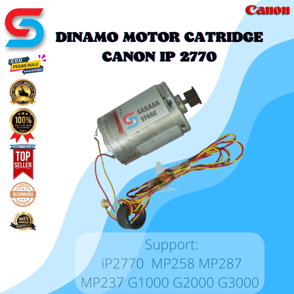 Dinamo Motor Catridge Canon ip 2770 MP258 MP287 MP237 Original
