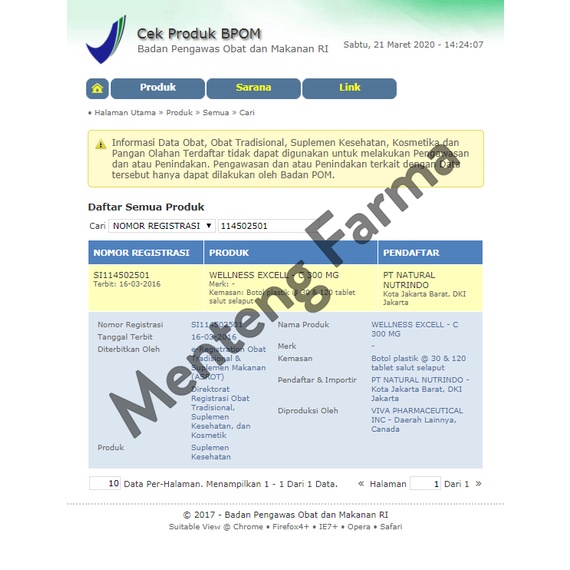 Wellness Excell C 300 Mg Isi 30 Tablet - Asupan Vitamin C