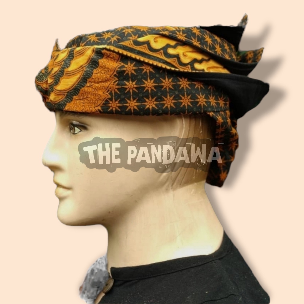 iket merak ngibing praktis permanen siap pakai medium quality iket sunda bendo blangkon Totopong ude