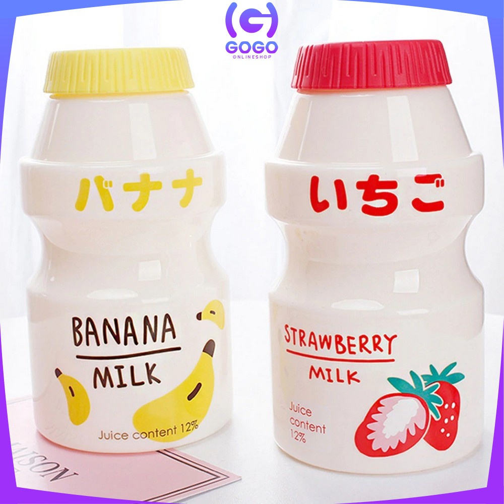 GOGO-C306 Botol Air Minum Anak Unik Botol Fruity Botol Minum 480ml / Botol Minum Fruity Fruit ALA KOREA