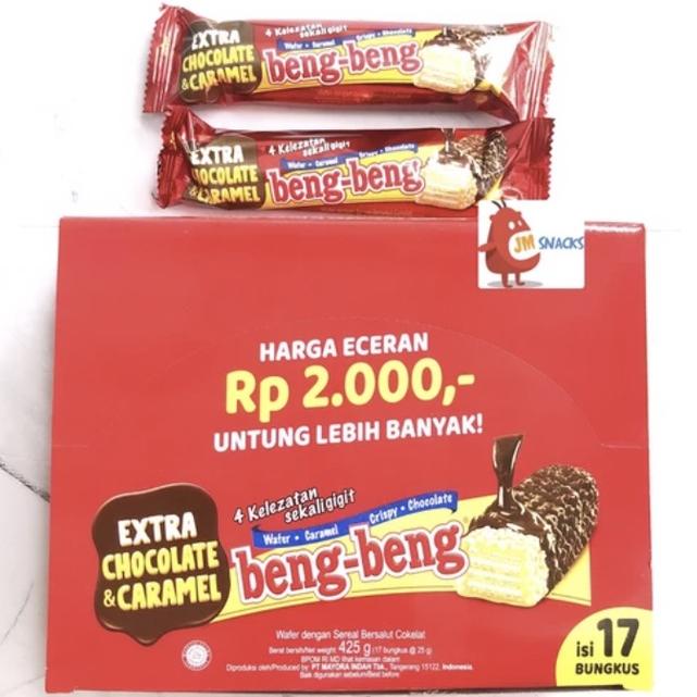 

Hot Sale--[PROMO!!] NEW BENG-BENG 1 PAK ISI 17 PCS X 25 GR - beng beng coklat nikmat termurah