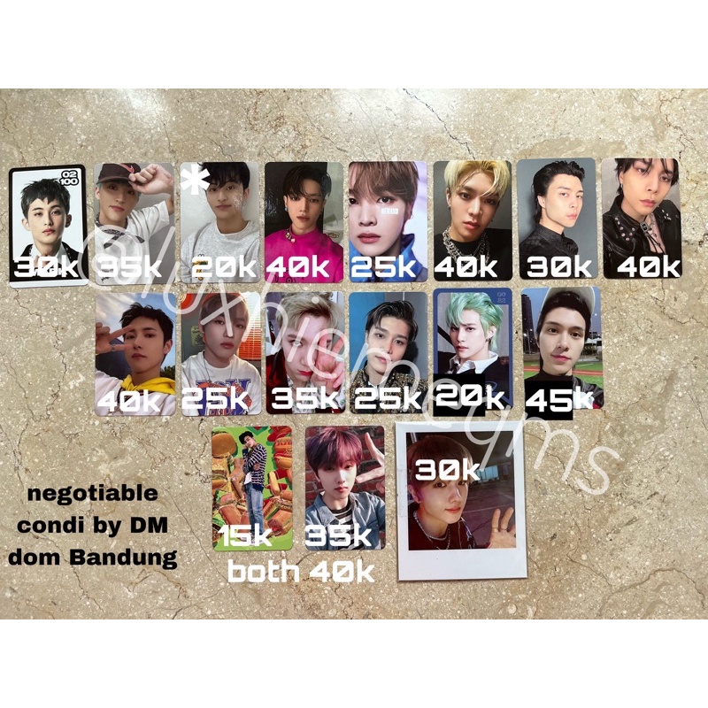 [4] PC CHENLE SELCA TEN EMPATHY REALITY TAEIL FAVORITE KIHNO TRAGIC JAEMIN JISUNG ARCLIP AR JEWEL HO
