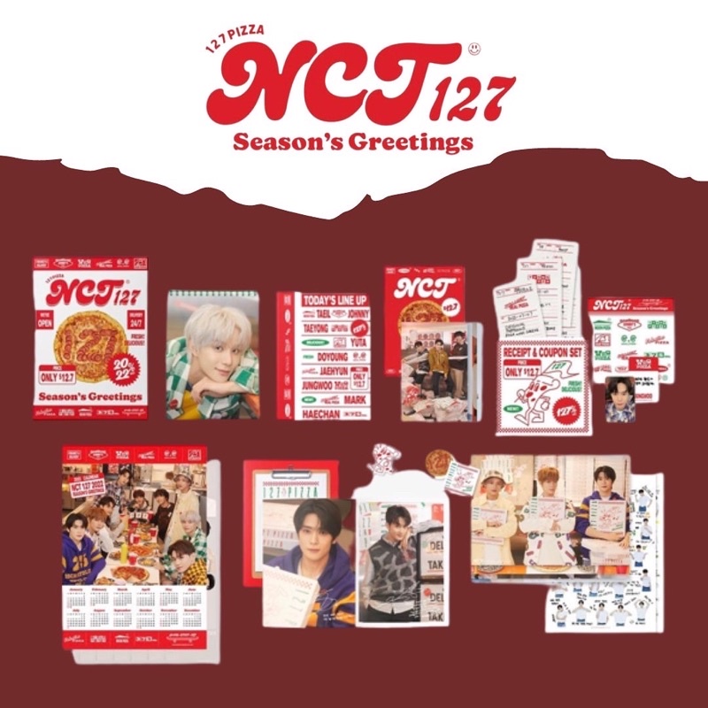 [ReadyStock] Member set (sealed) - Season greeting NCT 127