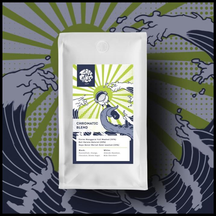 

Kopi Arabika Espresso Chromatic Blend Three Folks 1 Kg