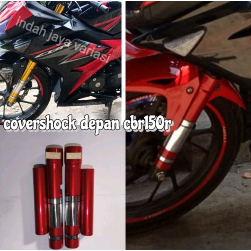Variasi Shock Cover Shock Depan Cbr150r Facelift Cbr150r Old Cbr150r Cbu Thailand Cbr150r K45 Cbr150