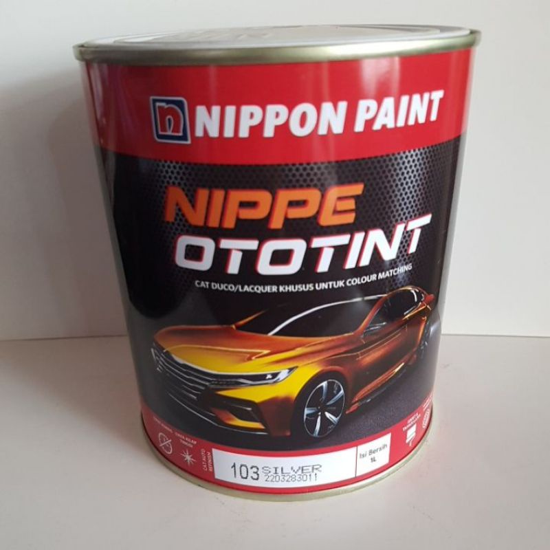Nippe Ototint 103 Silver / Cat Duco / Cat Mobil 1 ltr