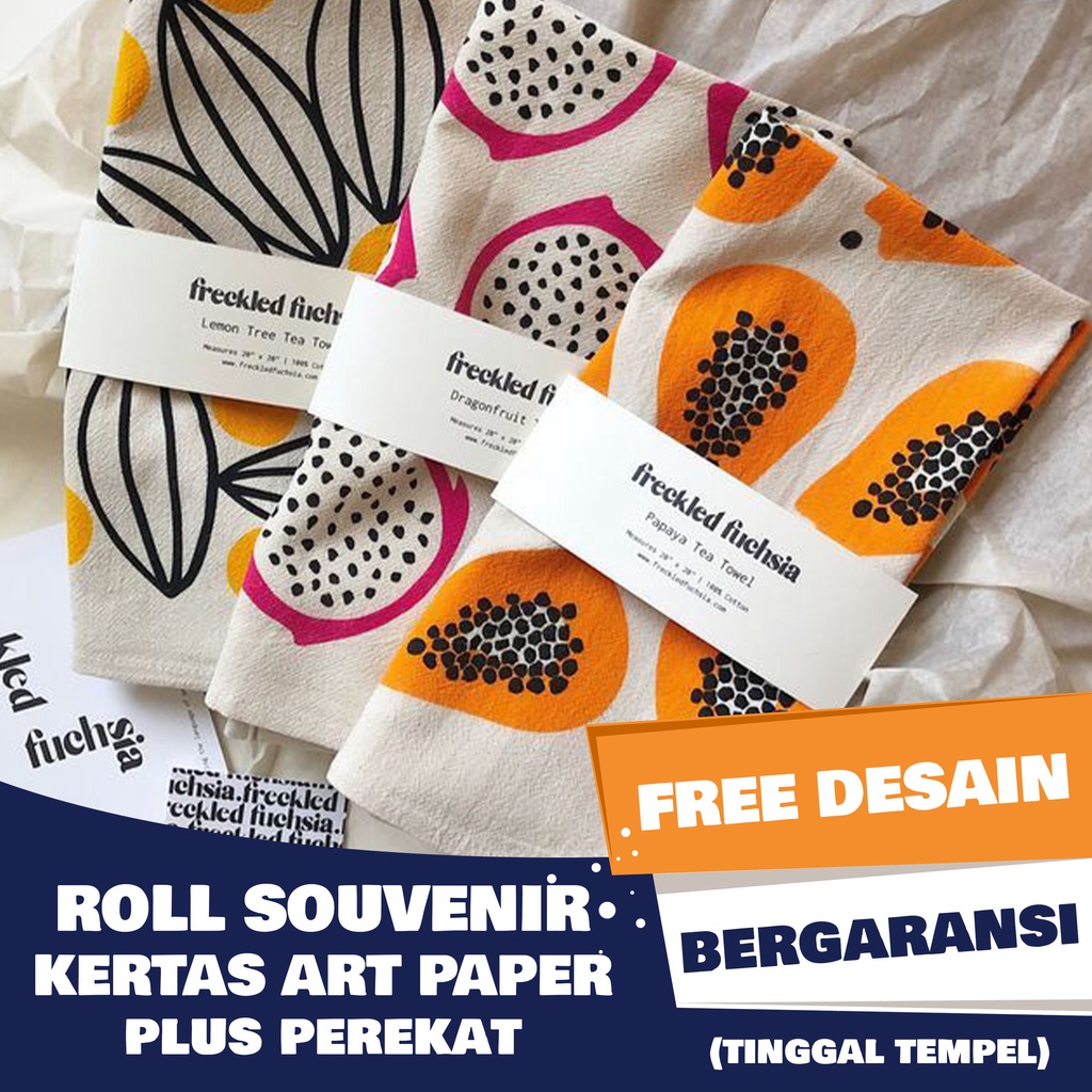 

Roll Hijab Souvenir Nama Pengantin Wedding Pernikahan Label Paper Belt Pakaian Baju Kaos Kaki Makanan Packaging Hijab Kertas Art Paper Plus Perekat Custom