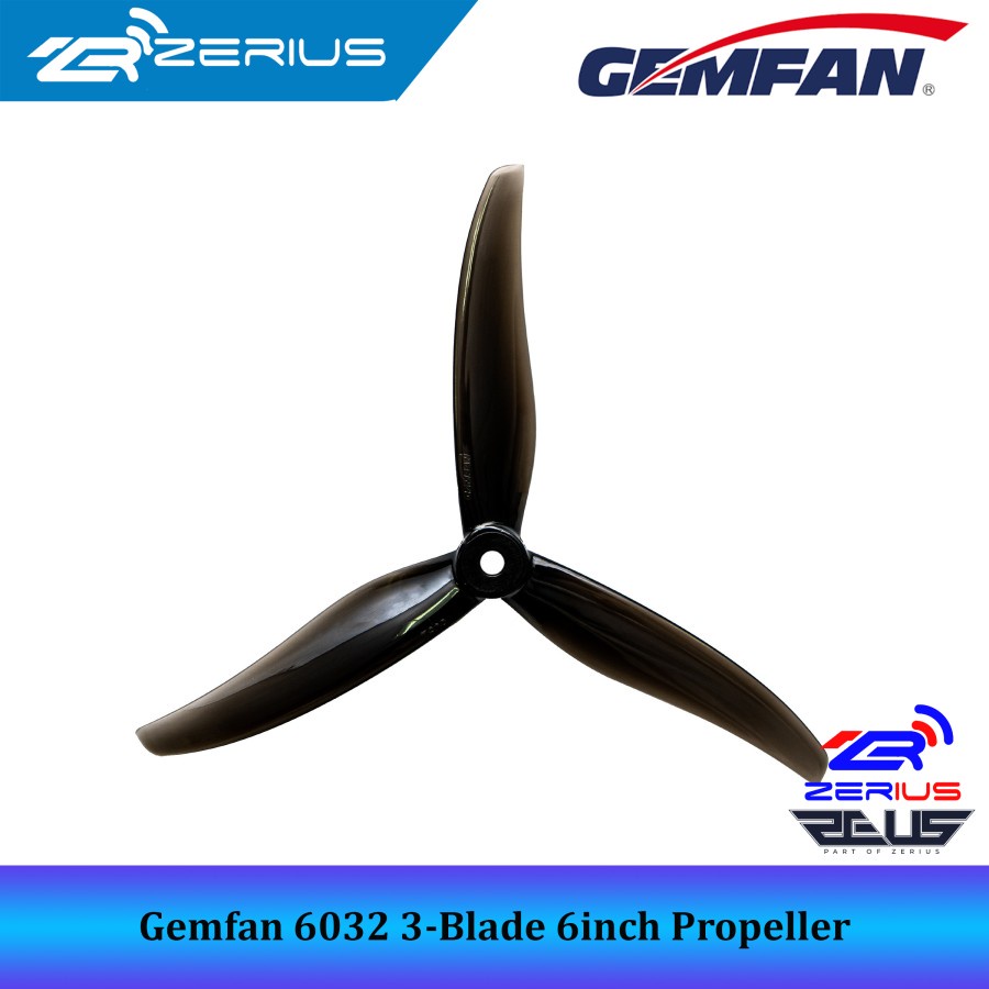 Gemfan Freestyle 6032 3-Blade 6inch for Freestyle FPV Drone Propeller
