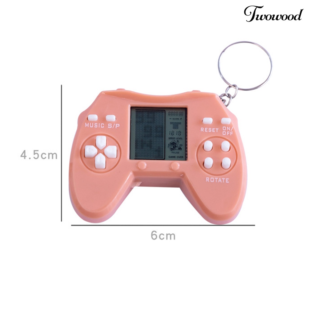 Twowood Gantungan Kunci Konsol Game Mini Portable Bahan ABS