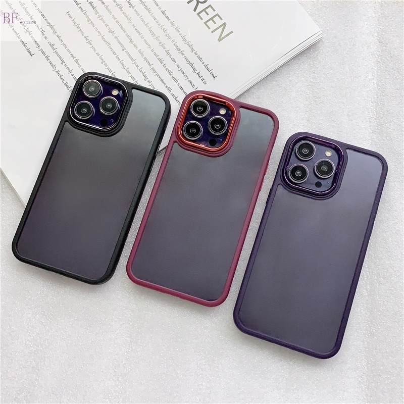 Case Pelindung Lensa Bahan Akrilik Transparan Untuk Iphone 14 13 12 11 Pro Max X XR XSMAX 6 7 8 Plus