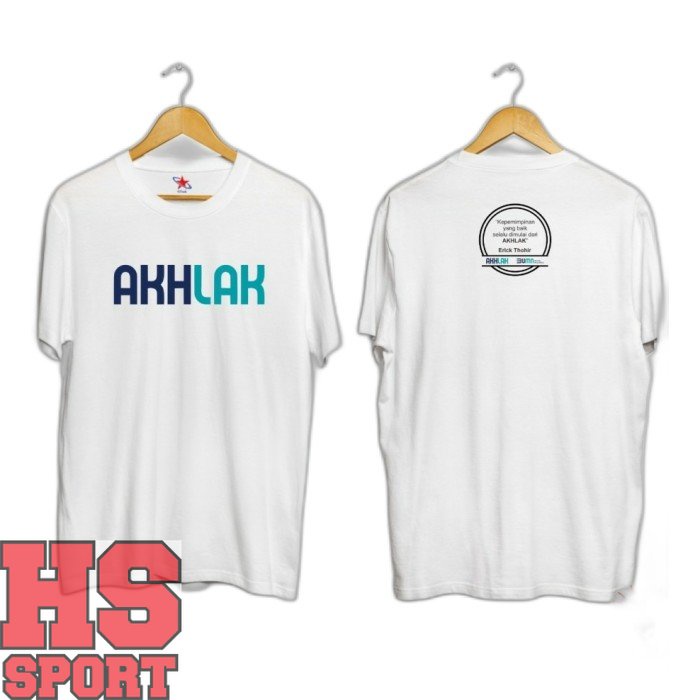 BAJU AKHLAK - KAOS AKHLAK BUMN - MERCHANDIES AKHLAK BUMN