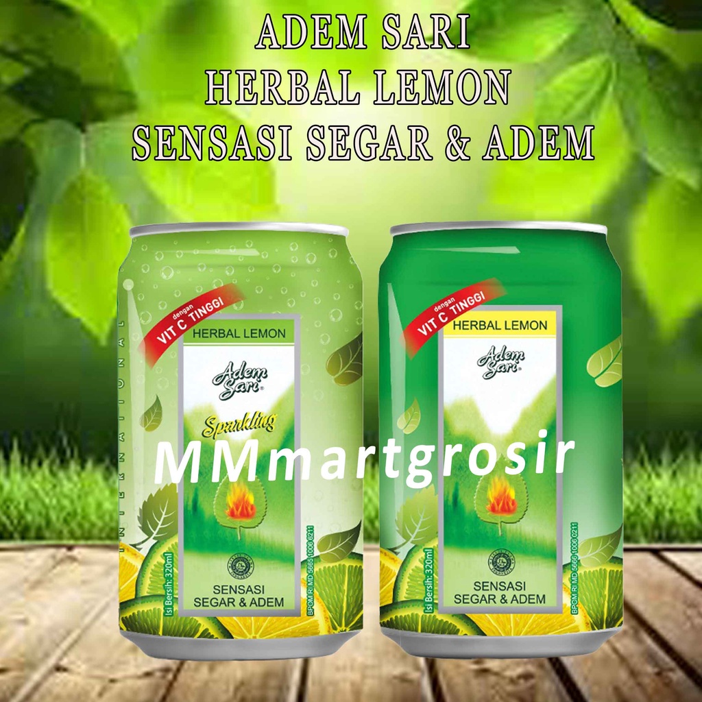 Adem Sari / Herbal Lemon / Sparkling Ching ku / 320ml